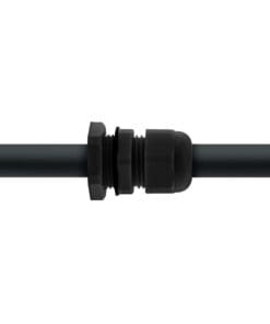InLine® Kabeldurchführung PG 13.5 Nylon IP68 6-12mm, schwarz, 10 Stück, schwarz – Bild 6