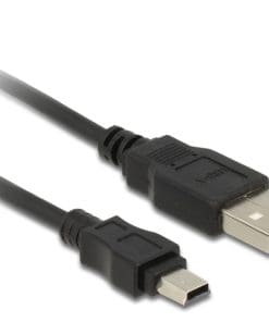 Delock Kabel USB 2.0-A Stecker > mini B 5-Pin Stecker 3 m