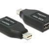 Delock Adapter mini DisplayPort St > HDMI Buchse black