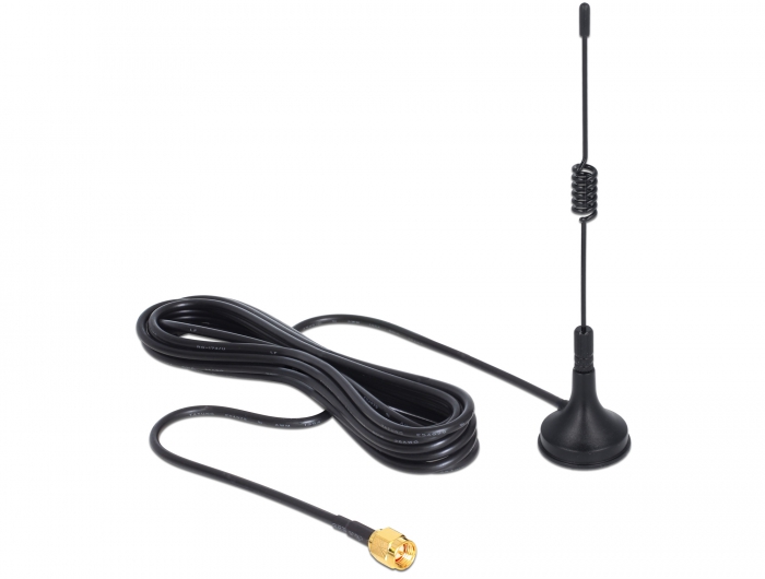 Delock Antenne ISM 433 MHz SMA 3 dBi omni star Delock Antenne ISM 433 MHz SMA 3 dBi omni star