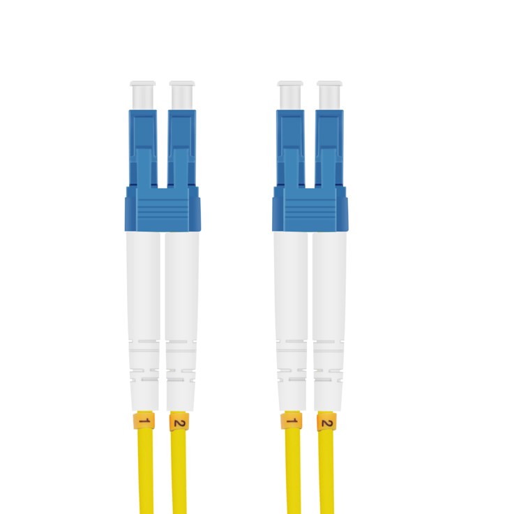 helos LWL OS2 Patchkabel Duplex LSZH 3,0mm LC/LC gelb 1,0m helos LWL OS2 Patchkabel Duplex LSZH 3,0mm LC/LC gelb 1,0m
