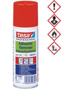 tesa Klebstoffentfernerspray, 200ml, zur einfachen Entfernung von Klebstoffrückständen