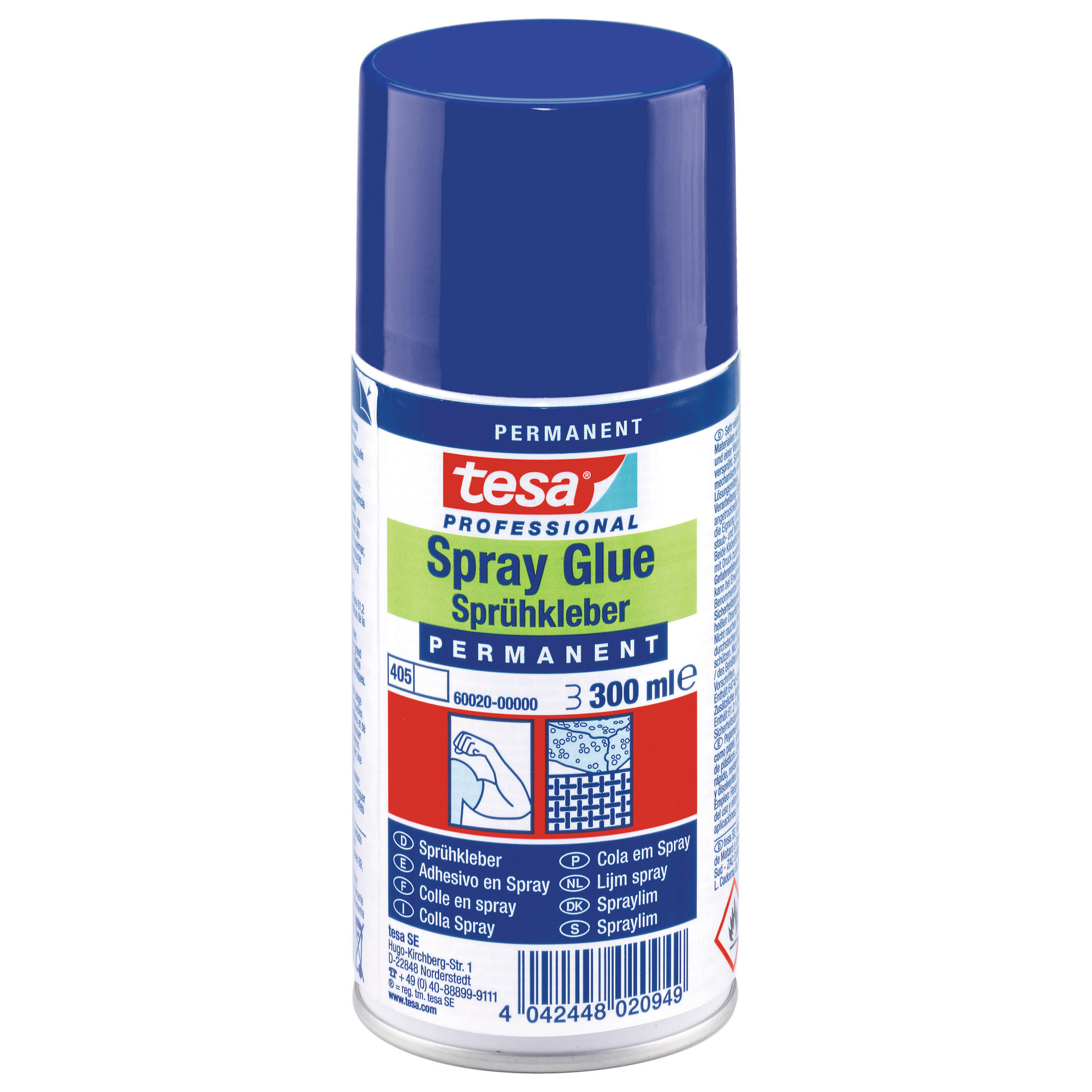 tesa Sprühkleber permanent, 300ml tesa Sprühkleber permanent, 300ml