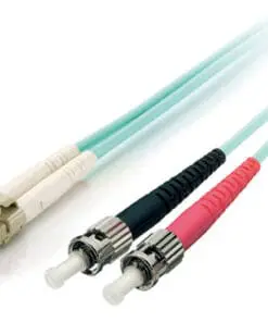 equip LWL Patchkabel LC/ST 50/125µ OM3 türkis 10m