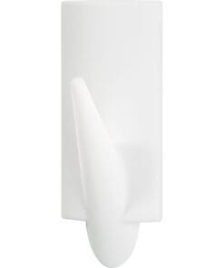 tesa Powerstrips-Haken, large trend, 2er-Pack, weiß, weiß