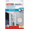 tesa On- & Off-Klettpunkte zum Aufkleben, 8er-Pack (Ø16mm), weiß, weiß tesa On- & Off-Klettpunkte zum Aufkleben, 8er-Pack (Ø16mm), schwarz
