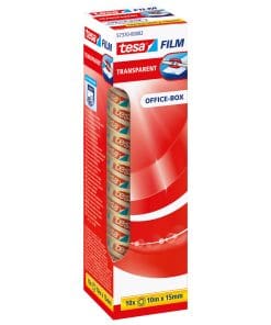 Alternative view of tesafilm® transparent, 10 Rollen, Office Box, 10m x 15mm