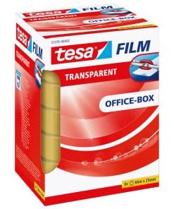 Alternative view of tesafilm® transparent, 6 Rollen, Office Box, 66m x 25mm