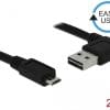 Delock Kabel EASY-USB 2.0 Typ-A Stecker > USB 2.0 Typ Micro-B Stecker 2 m