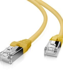 helos Cat.5e Patchkabel SF/UTP AWG 26 gelb 3,0 m