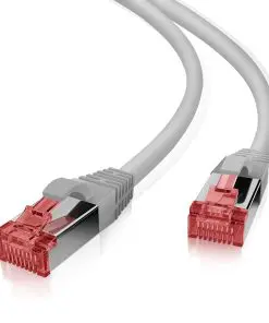 helos Patchkabel Cat.6 GHMT AWG 27/7 grau 2,0 m