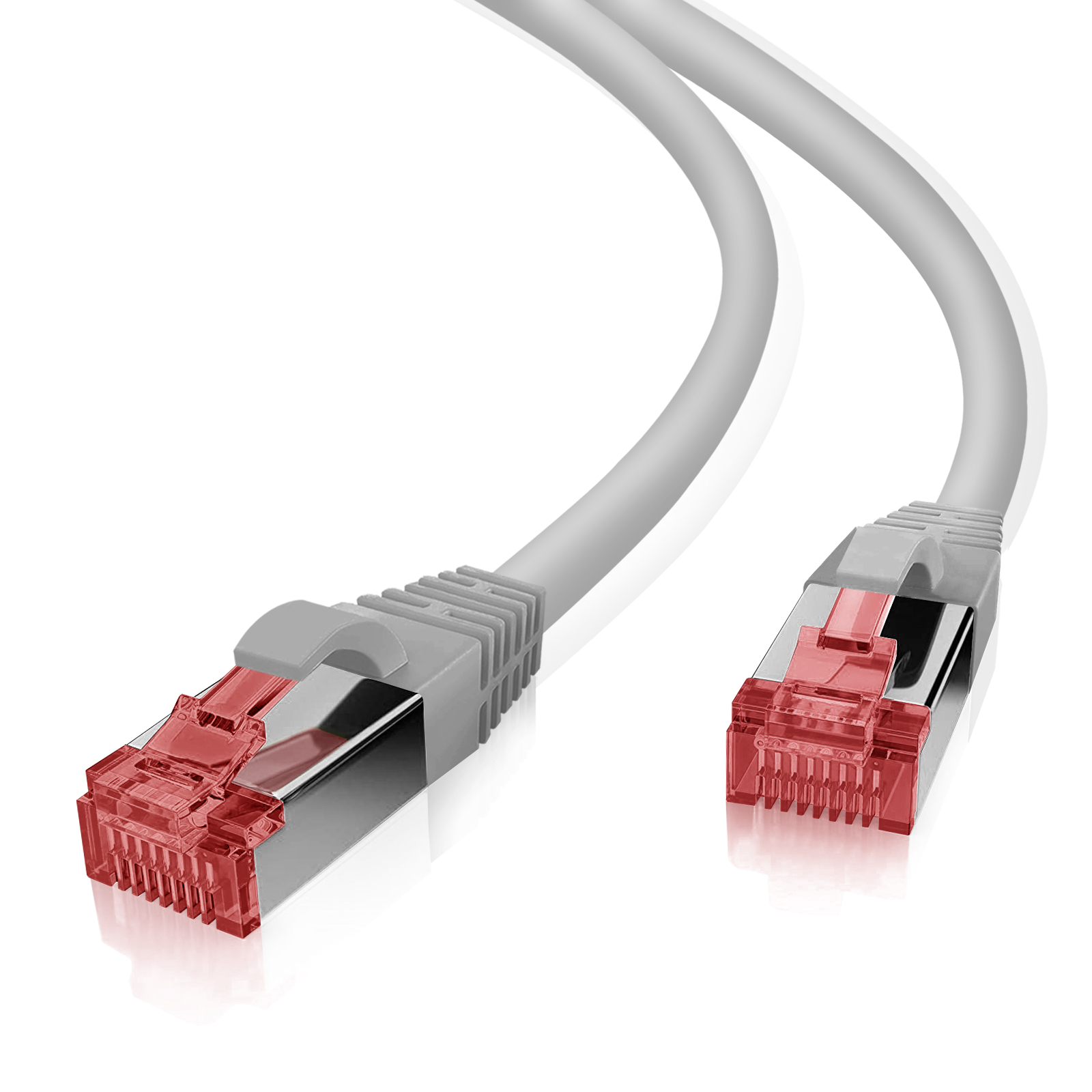 helos Patchkabel Cat.6 GHMT AWG 27/7 grau 2,0 m helos Patchkabel Cat.6 GHMT AWG 27/7 grau 2,0 m