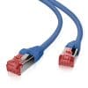 helos Patchkabel Cat.6 GHMT AWG 27/7 blau 5,0 m 4 x 2 x AWG 27, geschirmt , 100% Vollkupfer , Cat 6, 250 MHz , schmale Knickschutztülle und Rastnasenschutz , mit Längenbezeichnung , Gigabit geeignet , PoE-fähig , halogenfreier LSZH-Mantel , umweltfreundliche Umverpackung , 25 Jahre Garantie Normen: - ISO/IEC 11801:2017 ClassE - EN 50173 ClassE - ANSI/TIA 568.2-D Cat.6 - Steckverbinder (IEC 60603-7) - Raucharm (IEC 61034) - Halogenfrei (IEC 60754-2) - flammwidrig (IEC60332-1-2) - unterst´b4fctzt IEEE 802.3af,IEEE 802.3at,IEEE 802.3bt (sprich PoE,PoE+,PoE++) - Fluke Channel Test ISO 11801 channel Class E