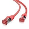 4 x 2 x AWG 27, geschirmt , 100% Vollkupfer , Cat 6, 250 MHz , schmale Knickschutztülle und Rastnasenschutz , mit Längenbezeichnung , Gigabit geeignet , PoE-fähig , halogenfreier LSZH-Mantel , umweltfreundliche Umverpackung , 25 Jahre Garantie Normen: - ISO/IEC 11801:2017 ClassE - EN 50173 ClassE - ANSI/TIA 568.2-D Cat.6 - Steckverbinder (IEC 60603-7) - Raucharm (IEC 61034) - Halogenfrei (IEC 60754-2) - flammwidrig (IEC60332-1-2) - unterst´b4fctzt IEEE 802.3af,IEEE 802.3at,IEEE 802.3bt (sprich PoE,PoE+,PoE++) - Fluke Channel Test ISO 11801 channel Class E