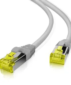 helos Patchkabel Cat.6a GHMT AWG 26/7 grau 10,0m
