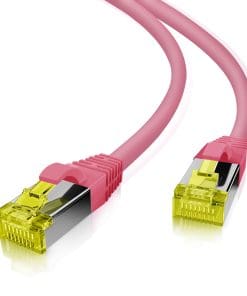 helos Patchkabel Cat.6a GHMT AWG 26/7 magenta 20,0m