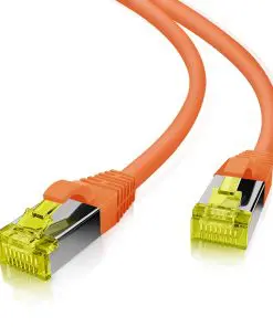 helos Patchkabel Cat.6a GHMT AWG 26/7 orange 0,5m