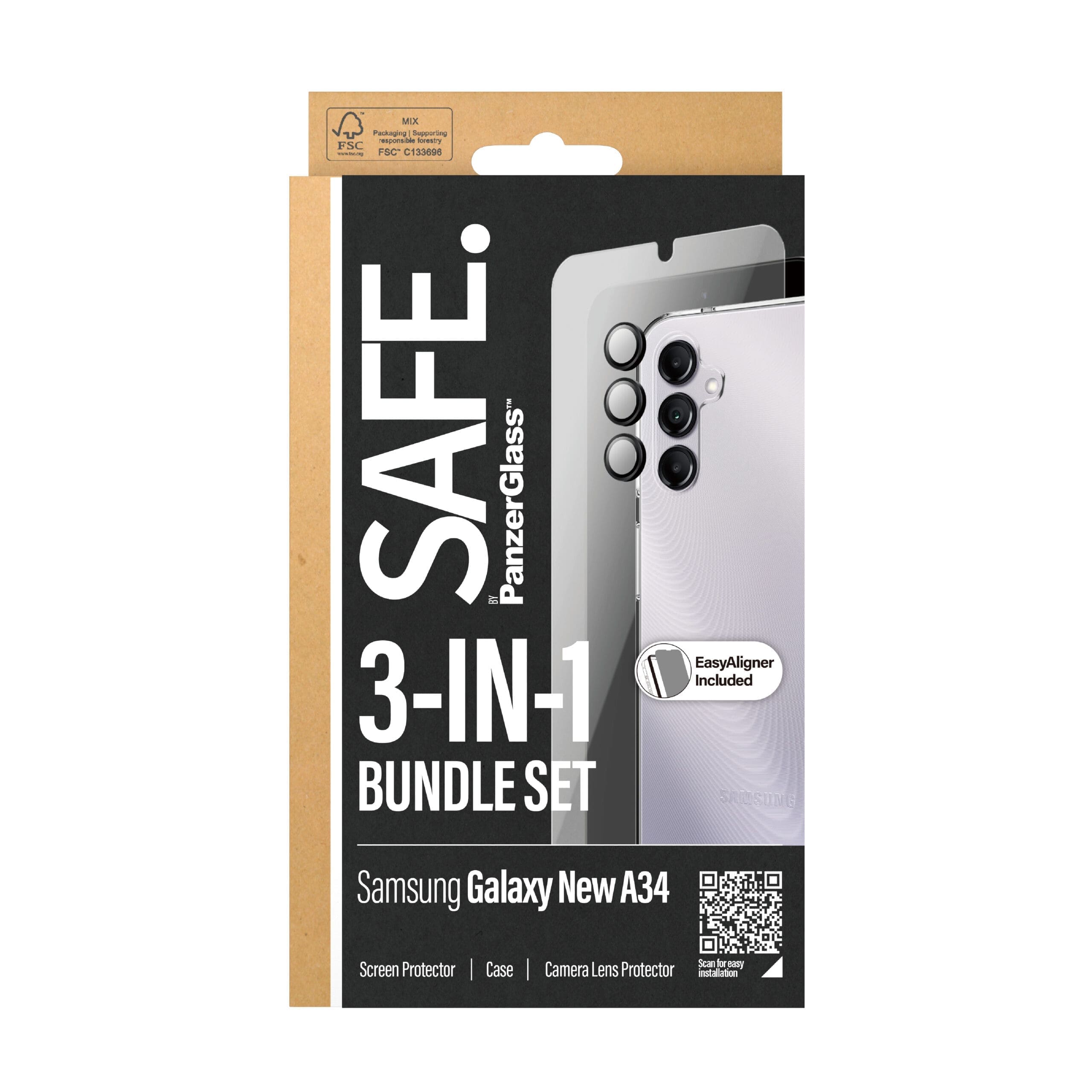 SAFE. by PanzerGlass 3-in-1 Samsung A35 5G SAFE. by PanzerGlass 3-in-1 Samsung A35 5G – Bild 4