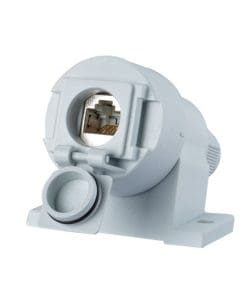 METZ CONNECT E-DAT Industry IP67 V6 AP, 1 Port Cat.6A - C6Amodul