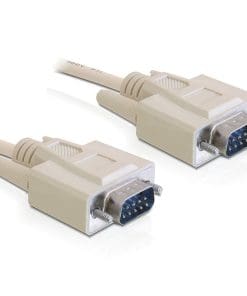 Delock Kabel RS-232 Seriell Sub-D9 Stecker / Stecker 3 m