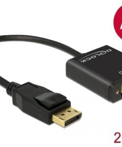 Delock Adapterkabel DisplayPort 1.2 Stecker >DVI 24+5 Buchse