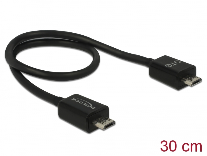 Delock Power Sharing Kabel Micro USB-B Stecker > Micro USB-B Stecker OTG Delock Power Sharing Kabel Micro USB-B Stecker > Micro USB-B Stecker OTG