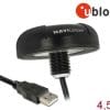 Navilock GNSS Beidou Galileo Glonass GPS NL-8004U u-blox 8 USB roofmount 4,5 m