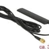 Delock Antenne LTE SMA 3 dBi omni starr Klebemontage