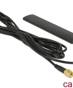 Delock Antenne LTE SMA 3 dBi omni starr Klebemontage