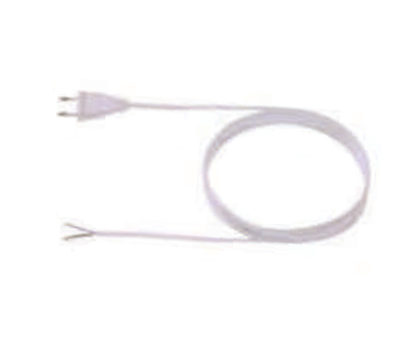 Bachmann Zuleitung mit Eurostecker weiss - einzeln Bachmann Zuleitung mit Eurostecker weiss - einzeln