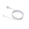 H05VV-F3G1,5, Schutzkontakt Zuleitung 3m weiß H05VV-F 3G1,5mm² -unverpackt Seite 1: Schutzkontakt-Winkelstecker Seite 2: 30mm / Aderendhülsen