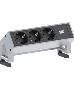 Bachmann Steckdosenleiste Desk2 3xSteckdosen Zuleitung