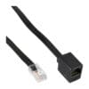 InLine® Modularkabel RJ11, Stecker / Stecker, 4adrig, 6P4C, 10m