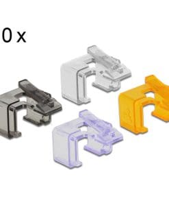 Delock Netzwerk RJ45 Reparatur Clip 40 Stück Set 2