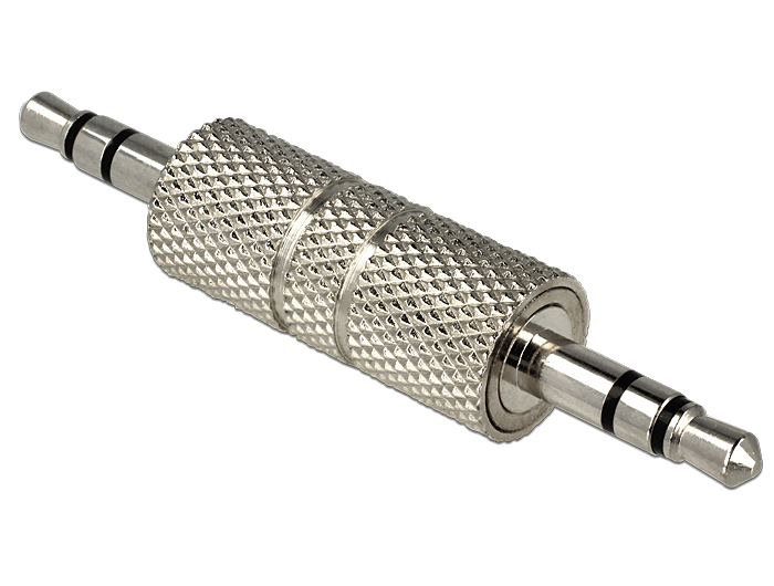 Delock Adapter Audio Klinke 3,5mm Stecker > Delock Adapter Audio Klinke 3,5mm Stecker >