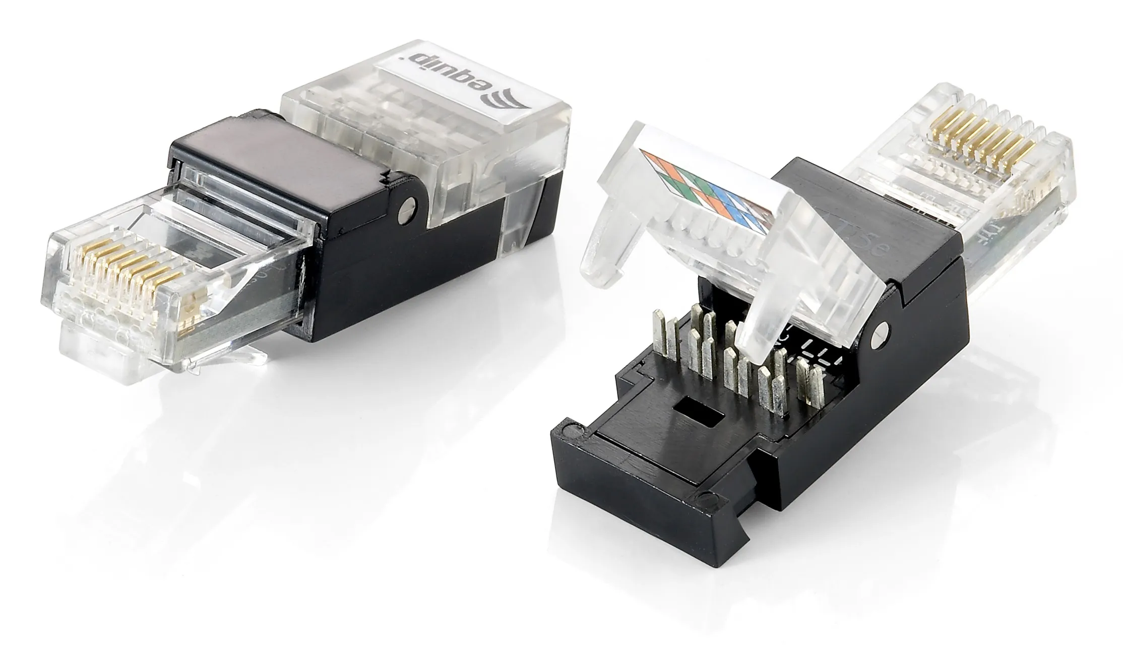 equip Stecker RJ45 Cat.5e Werkzeuglos (ungeschirmt) 2Stück equip Stecker RJ45 Cat.5e Werkzeuglos (ungeschirmt) 2Stück