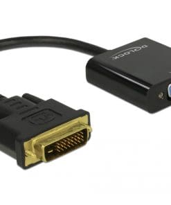 Delock Adapterkabel DVI 24+1 Stecker > VGA Buchse