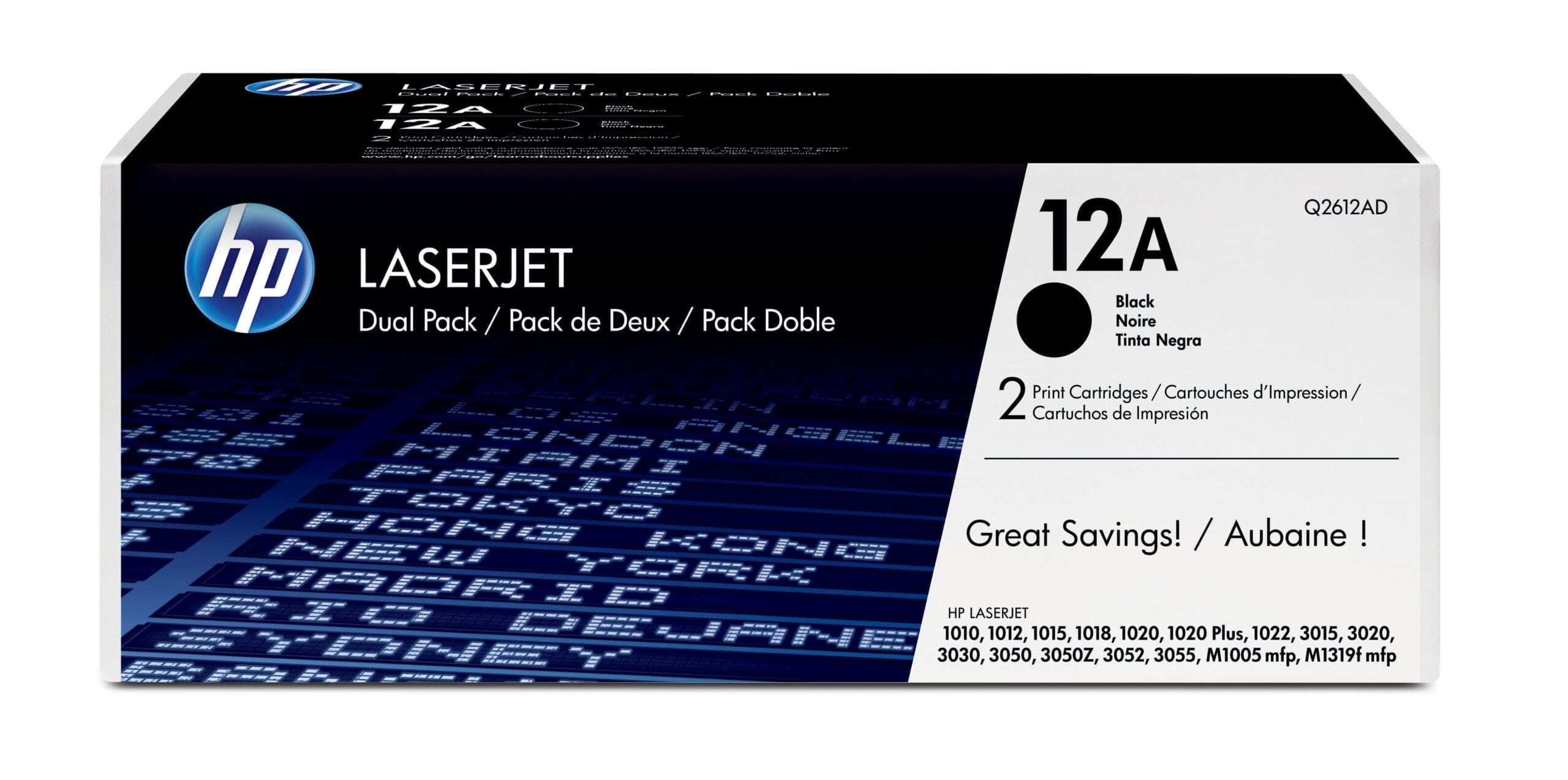 HP Toner Doppelpack Q2612D Schwarz (2x Q2612A = 2x2000 Seiten) HP Toner Doppelpack Q2612D Schwarz (2x Q2612A = 2x2000 Seiten) – Bild 2
