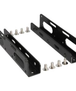 HDD/SSD Einbauschienen, 6,35cm (2,5") zu 8,89cm (3,5"), nur Rahmen und Schrauben