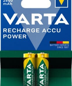 Alternative view of VARTA Rechargeable Akku AA Mignon 2er 2600mAh (Entladeschutz)