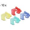 Delock Netzwerk RJ45 Reparatur Clip Set 40 Stück