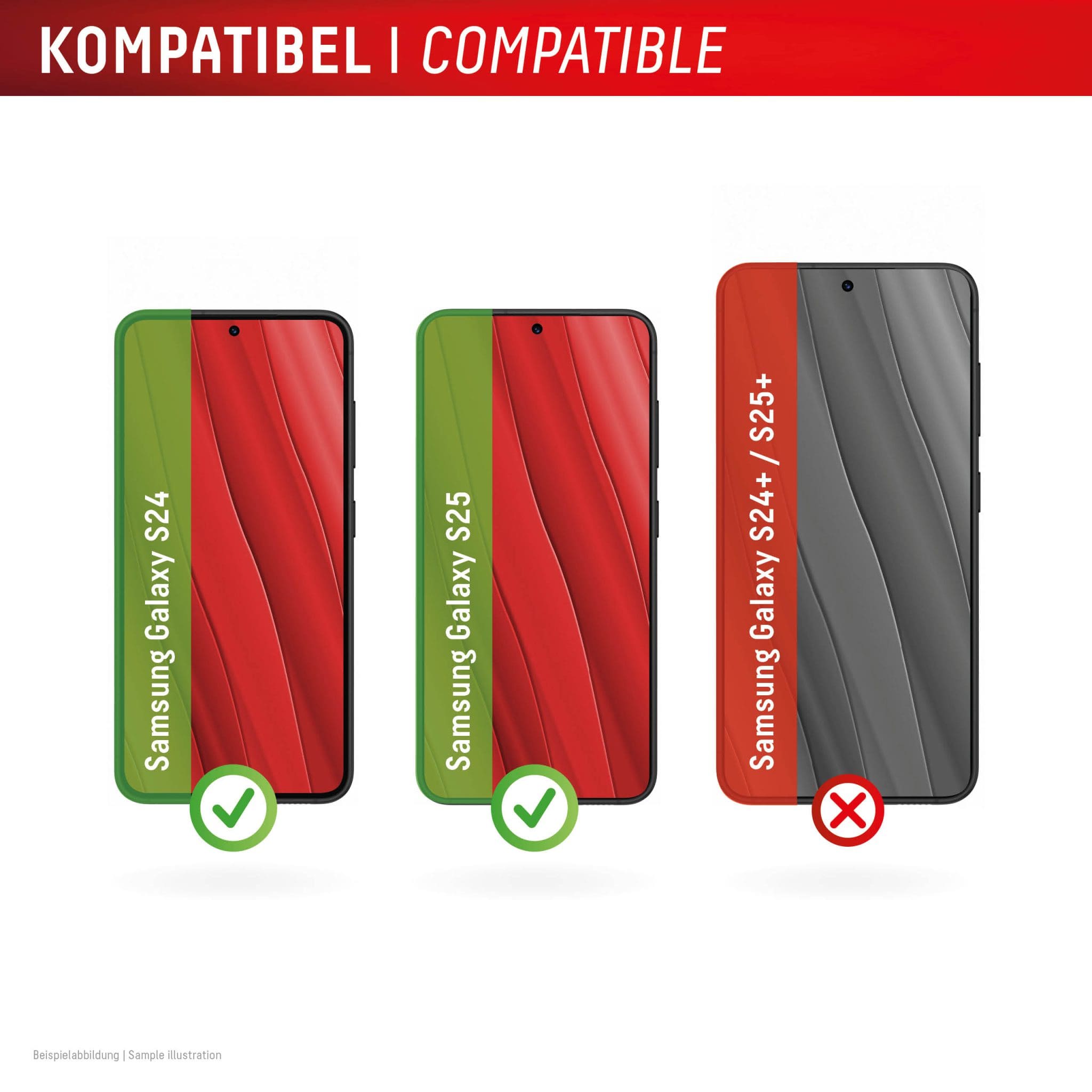 DISPLEX Real Glass MM + Case Samsung Galaxy S24/S25 DISPLEX Real Glass MM + Case Samsung Galaxy S24/S25 – Bild 7