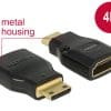 Delock Adapter mini HDMI-C Stecker > A Buchse 4K