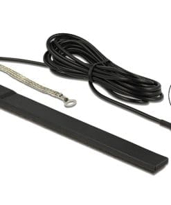 Delock Antenne DAB+ SMB Stecker 23 dBi aktiv omni schwarz