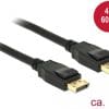Delock Kabel DisplayPort 1.2 Stecker > DisplayPort Stecker 1 m schwarz 4K