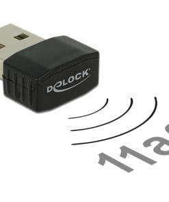 Delock WLAN USB 2.0 Stick Nano Dualband 2.4/5 GHz WLAN AC 433
