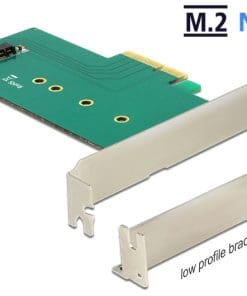 Delock PCIe x4 > 1x M.2 Key M NVMe Low Profile Form Faktor