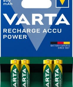 Alternative view of VARTA Recharge Accu Power, Akku vorgeladen, AAA 800mAh, 4Stk