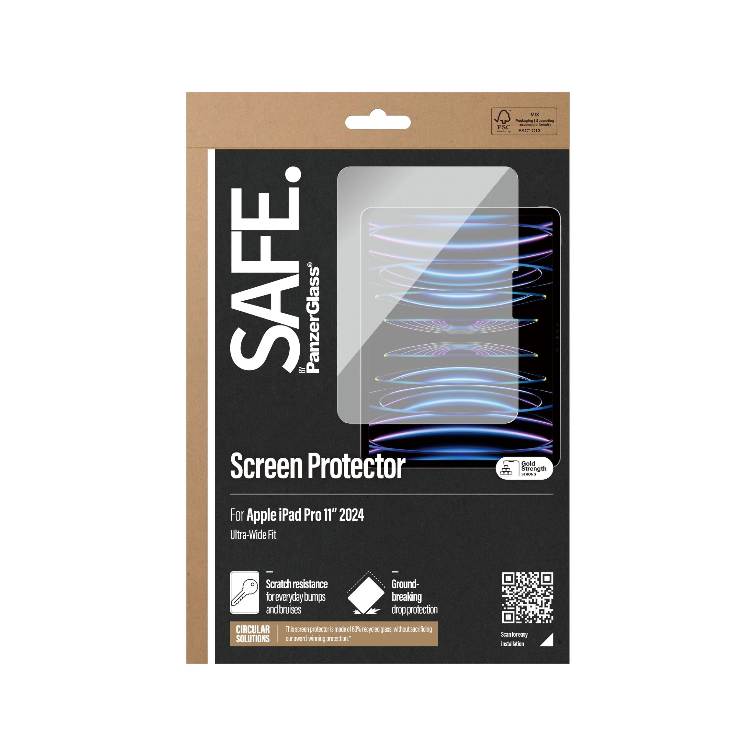SAFE Screen Protector iPad Pro 11" (2024) -Ultra-Wide Fit SAFE Screen Protector iPad Pro 11" (2024) -Ultra-Wide Fit – Bild 3