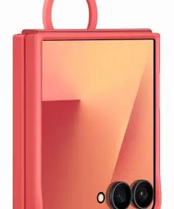 Alternative view of Samsung Ring Case (Silicone) für Galaxy Flip7 Red